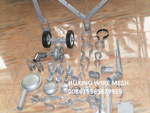 hot dip galvanized chain link fence parts fence fittings