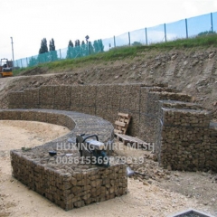 Weld Gabions Retaining Wall Project