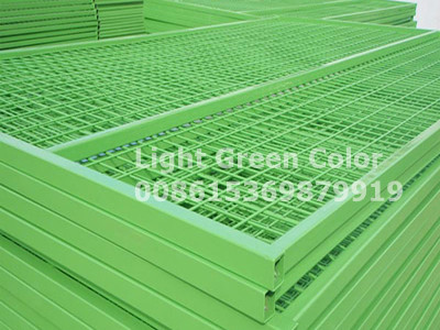 Powder Coated Portable Construction Site Fence Panel